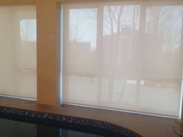 Рулонные шторы Люкс в бассейн 